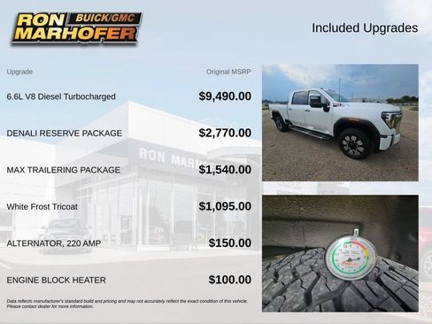 Used 2024 GMC Sierra 2500 Denali w/ Denali Reserve Package AWD/4WD image 6