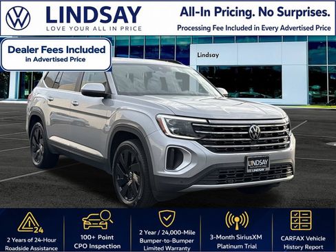 Used 2024 Volkswagen Atlas SE w/ Panoramic Sunroof Package AWD/4WD image 1