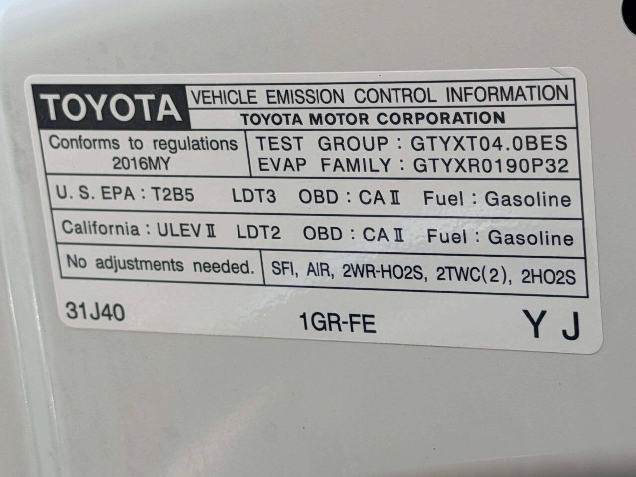Used 2016 Toyota 4Runner Limited AWD/4WD image 14