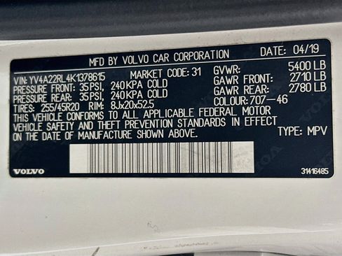 Used 2019 Volvo XC60 T6 Inscription AWD/4WD image 12