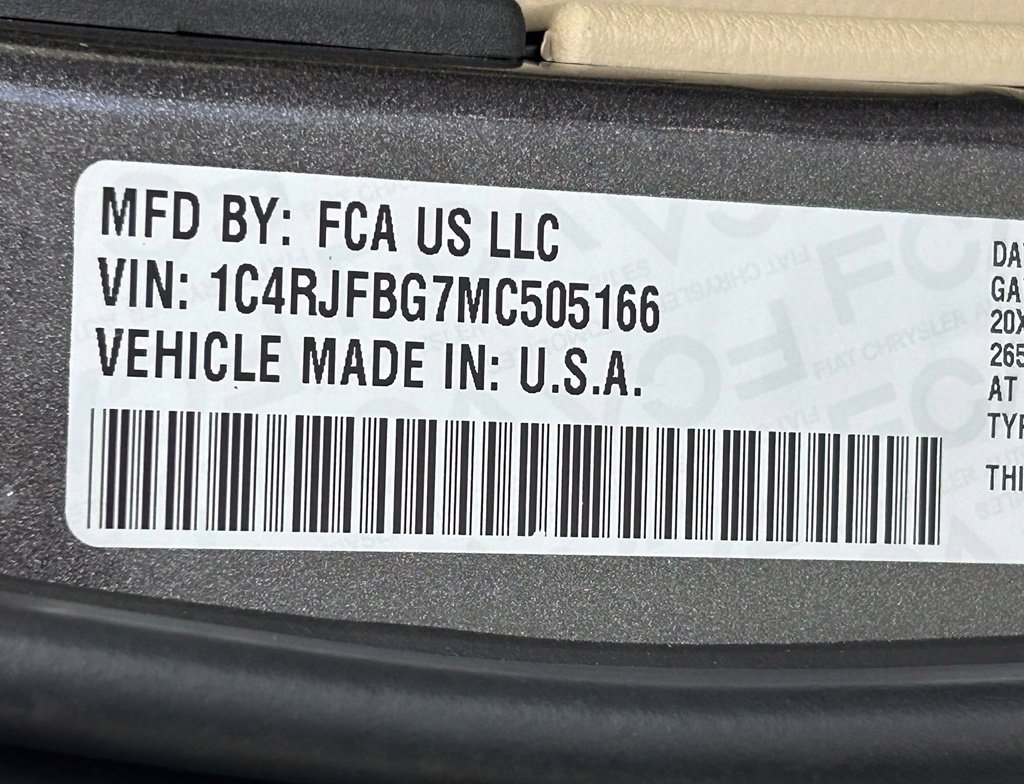 Used 2021 Jeep Grand Cherokee Limited AWD/4WD image 41