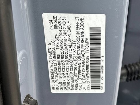 Used 2024 Honda Passport EX-L image 27