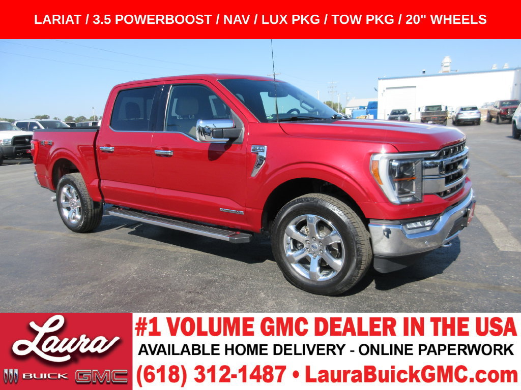 Used 2022 Ford F150 Lariat w/ Equipment Group 502A High AWD/4WD image 1