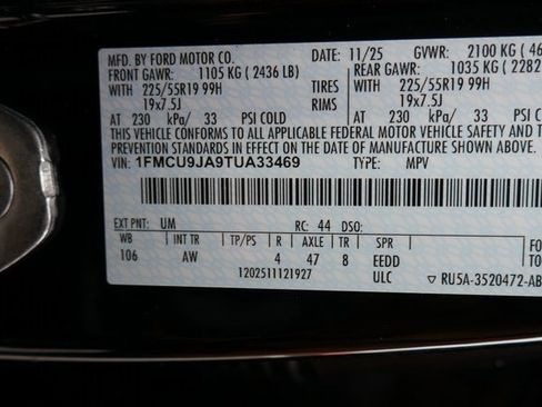 New 2026 Ford Escape Platinum w/ Premium Technology Package image 28