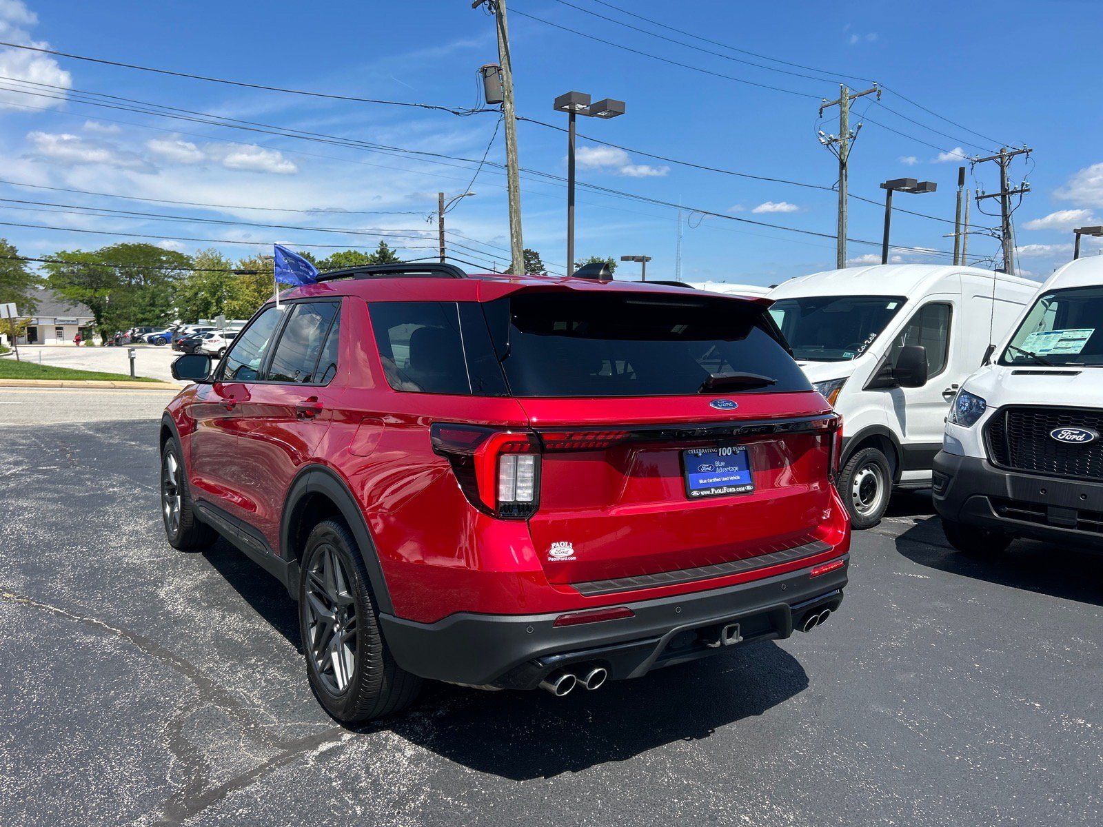 Certified 2025 Ford Explorer ST w/ Sun And Sound Package AWD/4WD image 14