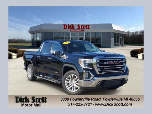 Used 2021 GMC Sierra 1500 SLT w/ SLT Premium Package AWD/4WD image 1