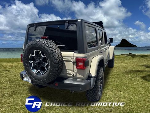 Used 2022 Jeep Wrangler Unlimited Rubicon 4xe w/ Steel Bumper Group AWD/4WD image 8