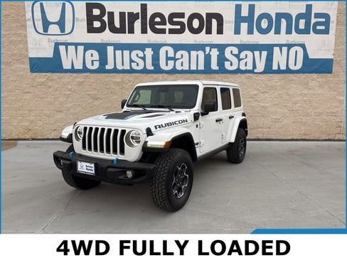 Used 2022 Jeep Wrangler Unlimited Rubicon 4xe w/ Steel Bumper Group image 1