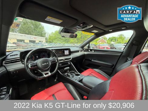 Used 2022 Kia K5 GT-Line w/ GT-Line Awd Premium Package image 12