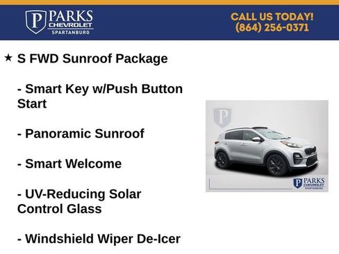 Used 2020 Kia Sportage S w/ S FWD Sunroof Package image 5