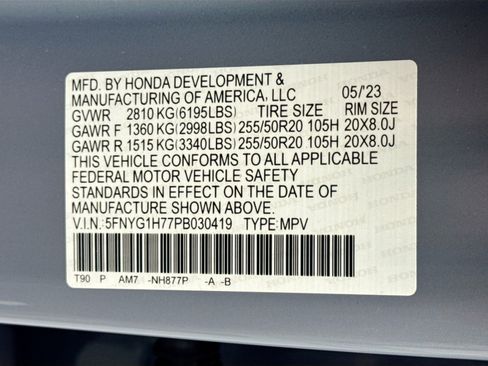 Used 2023 Honda Pilot Touring image 31