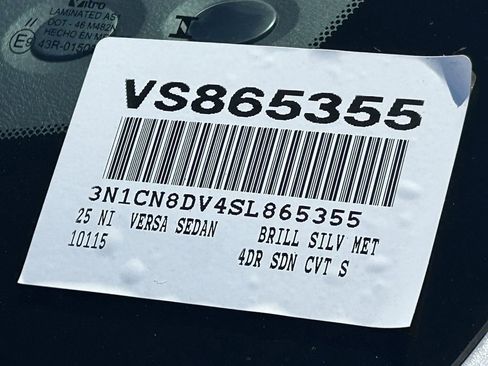 New 2025 Nissan Versa S w/ S Plus Package image 21