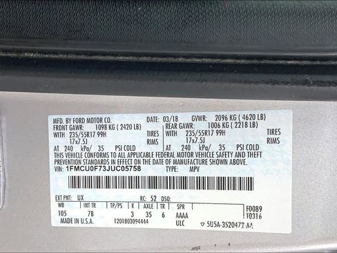 Used 2018 Ford Escape S image 36