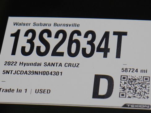 Used 2022 Hyundai Santa Cruz SEL w/ Activity Package AWD/4WD image 27