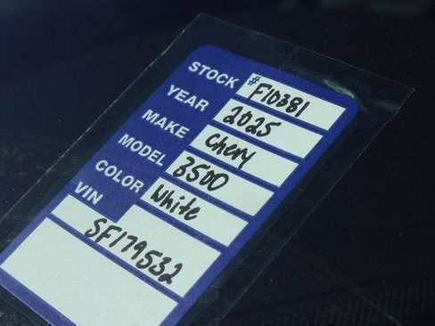 New 2025 Chevrolet Silverado 3500 W/T w/ WT Convenience Package image 18