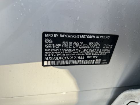Used 2022 BMW X3 M40i w/ Premium Package AWD/4WD image 31