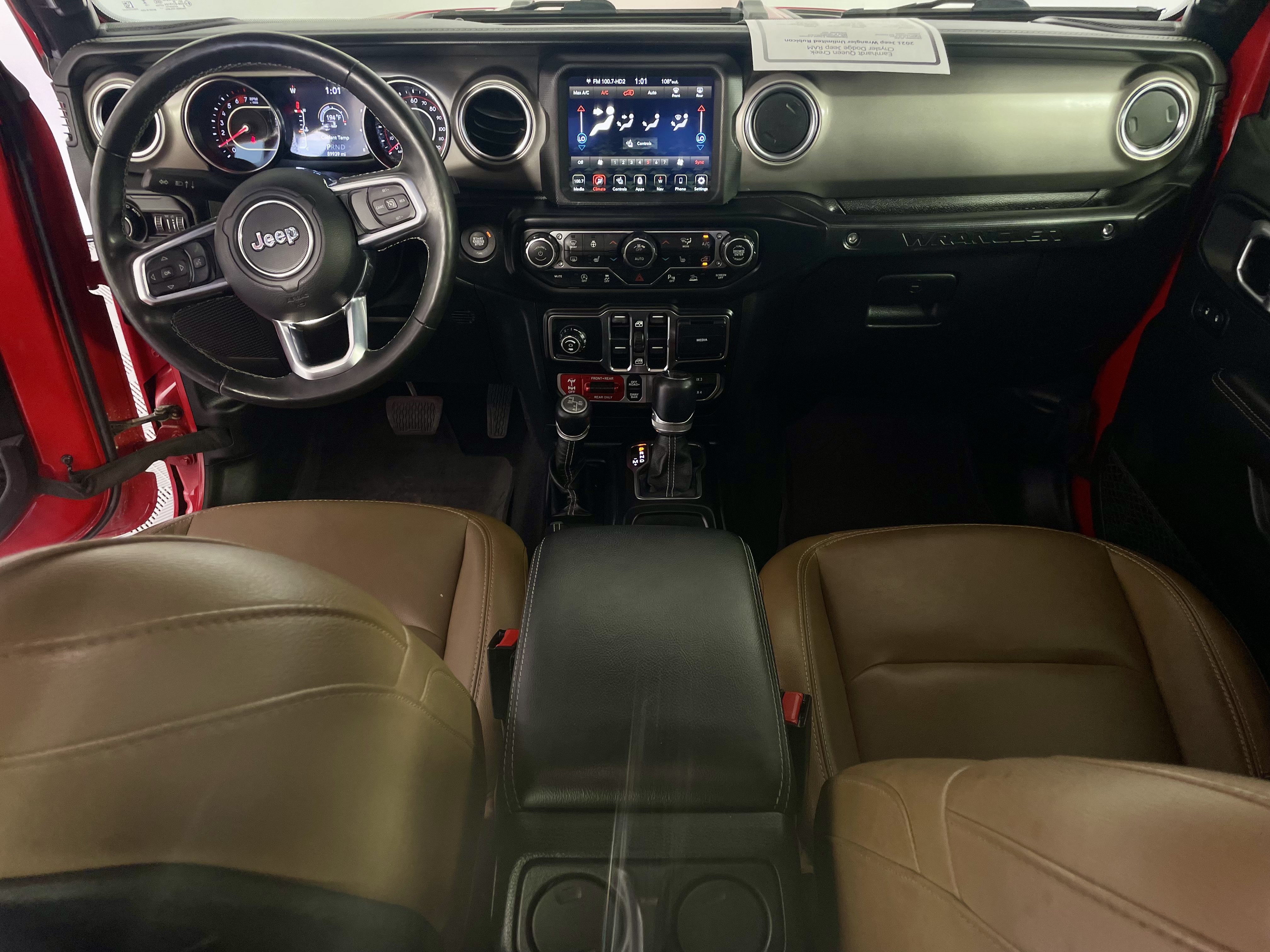 Used 2021 Jeep Wrangler Unlimited Rubicon AWD/4WD image 19