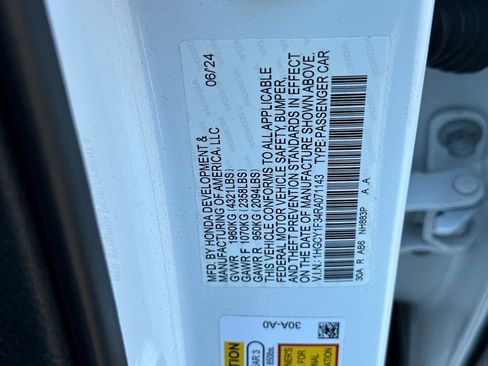 Used 2024 Honda Accord EX image 26