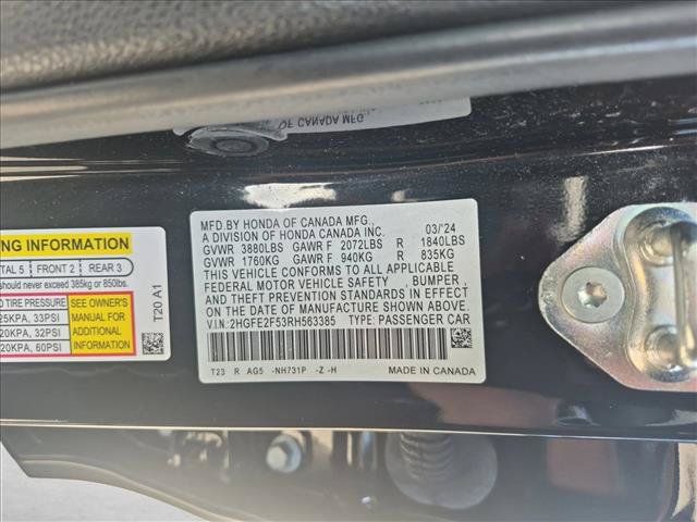 Used 2024 Honda Civic Sport image 22