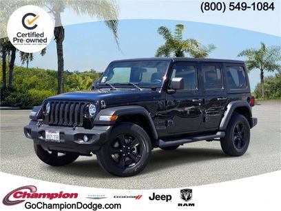 Certified 2022 Jeep Wrangler Unlimited Sport