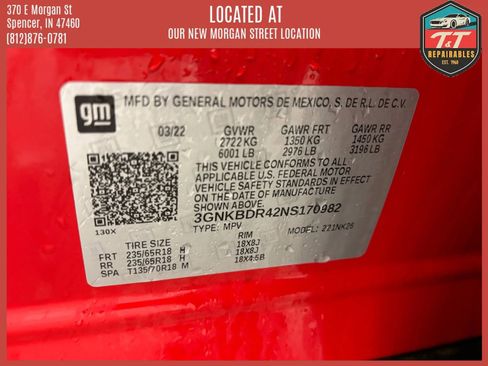 Used 2022 Chevrolet Blazer LT image 54