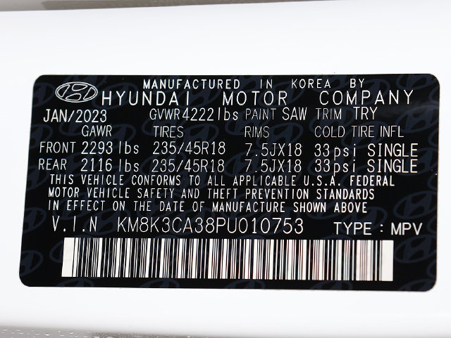 Used 2023 Hyundai Kona N Line AWD/4WD image 38