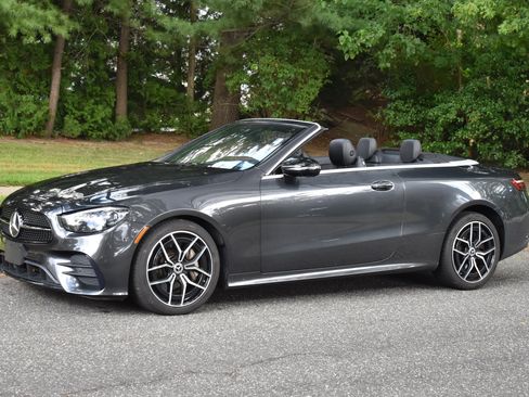 Used 2021 Mercedes-Benz E 450 4MATIC Cabriolet w/ AMG Line image 3
