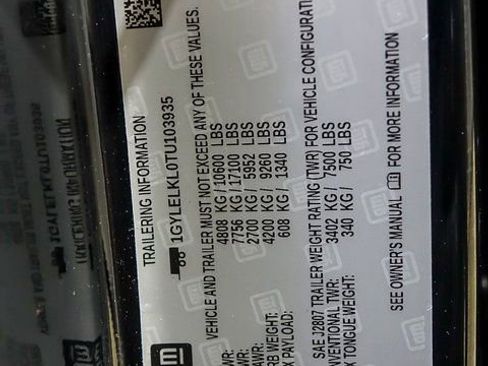 New 2026 Cadillac Escalade IQL Sport 1 w/ LPO, ONYX Package image 25