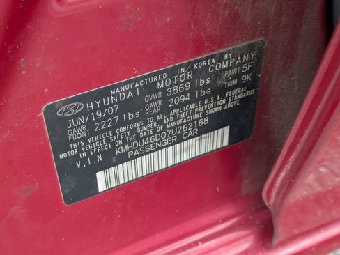 Used 2007 Hyundai Elantra GLS FWD image 24