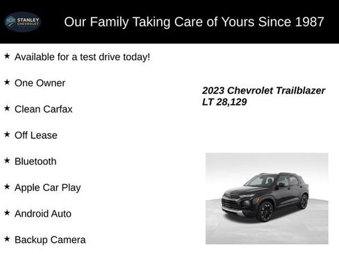 Used 2023 Chevrolet TrailBlazer LT w/ Convenience Package FWD image 9