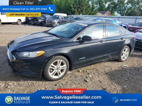 Used 2018 Ford Fusion SE FWD image 1