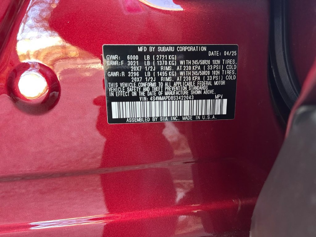 Used 2025 Subaru Ascent Limited AWD/4WD image 25