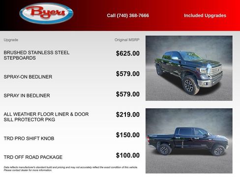 Used 2017 Toyota Tundra Limited AWD/4WD image 5