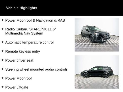 Used 2023 Subaru Outback Onyx Edition image 2