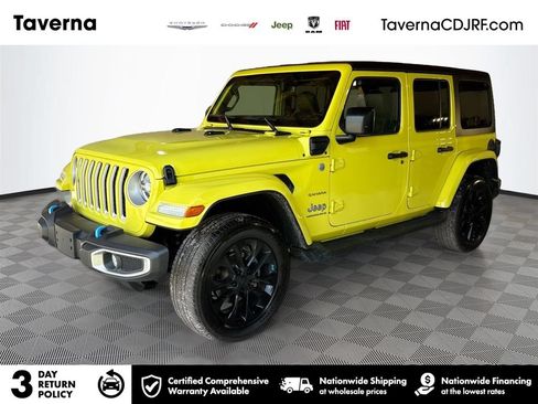 Used 2023 Jeep Wrangler Unlimited Sahara w/ Cold Weather Group AWD/4WD image 1