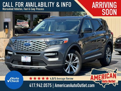 Used 2020 Ford Explorer Platinum w/ Premium Technology Package AWD/4WD image 3