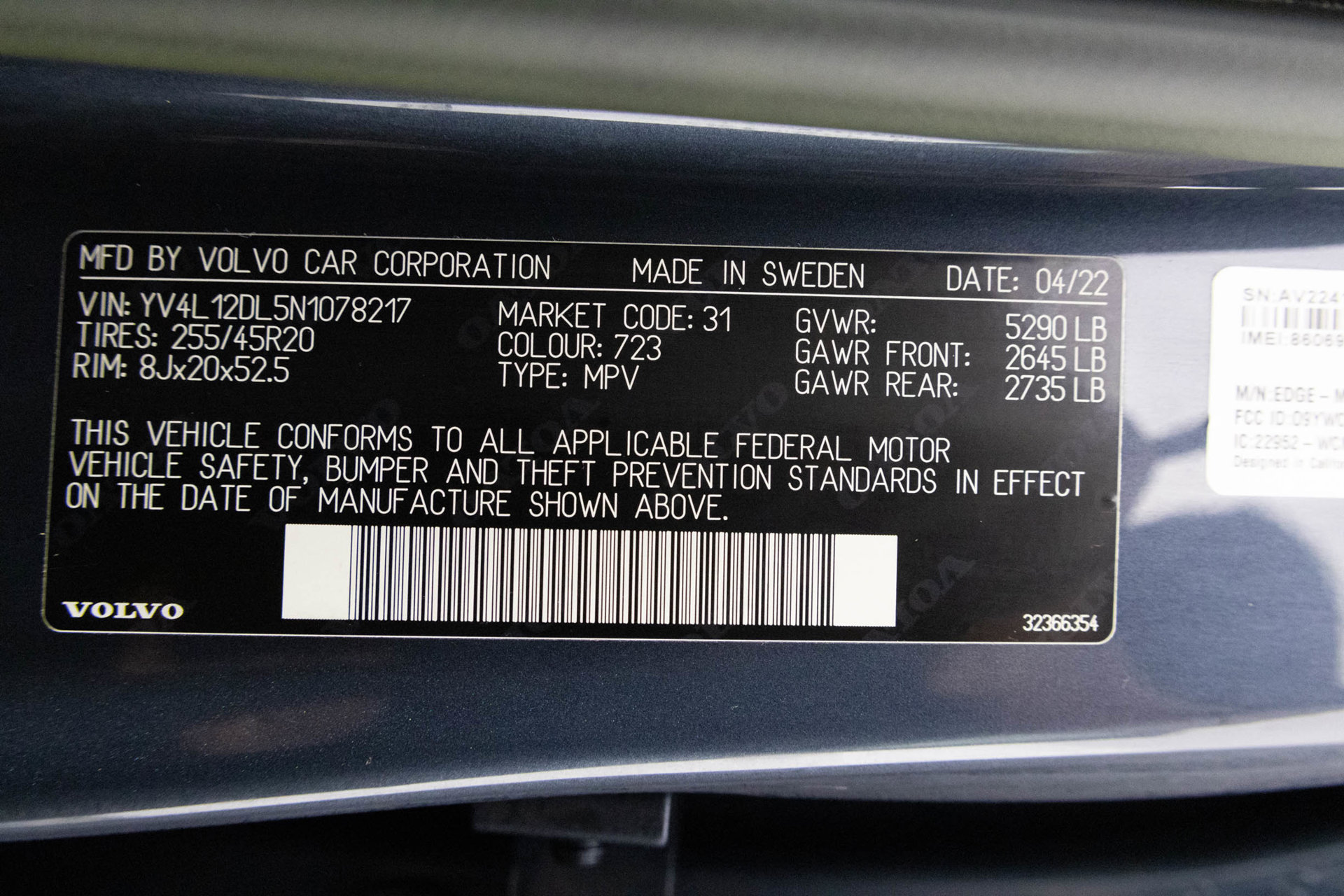 Used 2022 Volvo XC60 B5 Inscription w/ Protection Package Premier FWD image 49