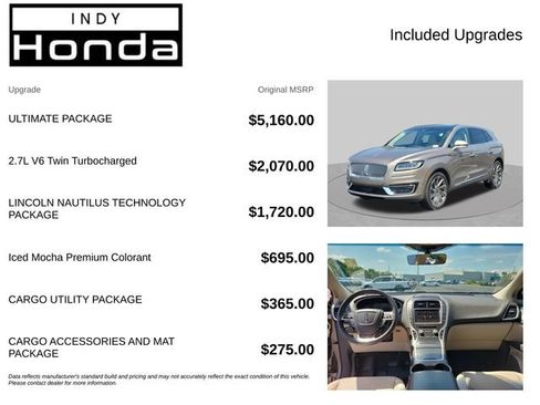 Used 2019 Lincoln Nautilus Reserve w/ Ultimate Package AWD/4WD image 4