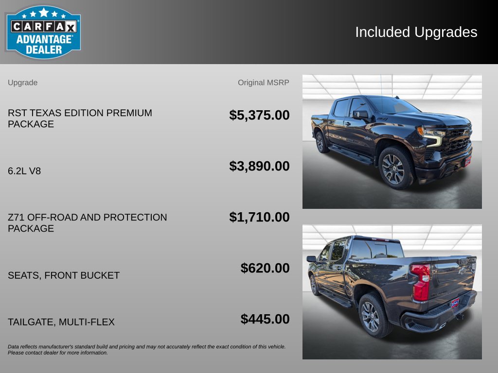 Used 2024 Chevrolet Silverado 1500 RST AWD/4WD image 3