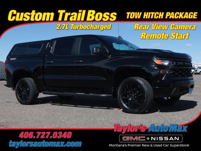 Used 2024 Chevrolet Silverado 1500 Custom Trail Boss w/ Turbomax Blackout Package