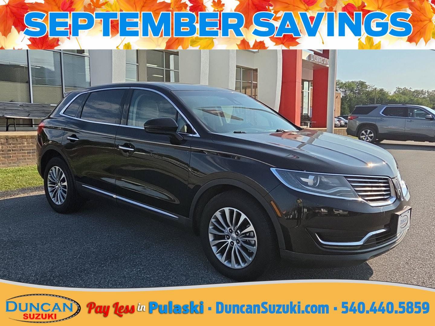 Used 2018 Lincoln MKX Select w/ Select Plus Package AWD/4WD image 1