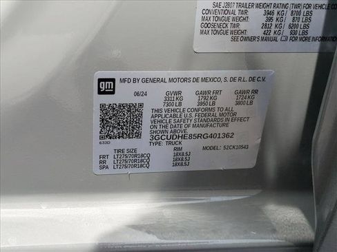 Used 2024 Chevrolet Silverado 1500 ZR2 w/ Technology Package AWD/4WD image 25