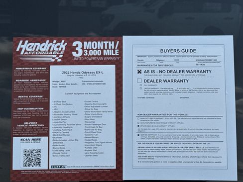Used 2022 Honda Odyssey EX-L image 39