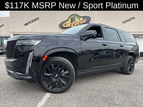 Used 2022 Cadillac Escalade ESV Sport Platinum w/ Heavy-Duty Trailer Package image 8