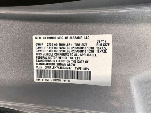 Used 2018 Honda Odyssey EX-L image 8