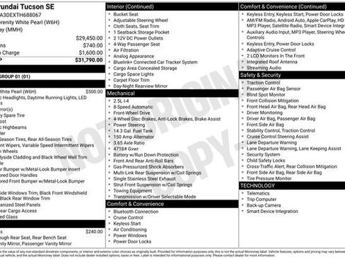New 2026 Hyundai Tucson SE image 4