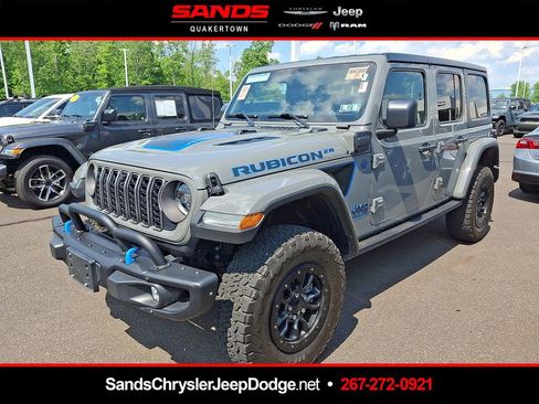 Used 2023 Jeep Wrangler Unlimited Rubicon 4xe AWD/4WD image 1