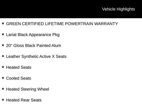 Used 2025 Ford F150 Lariat w/ Equipment Group 502A High image 4