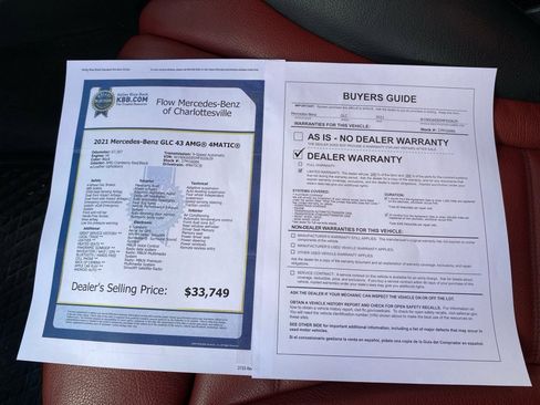 Used 2021 Mercedes-Benz GLC 43 AMG 4MATIC image 32