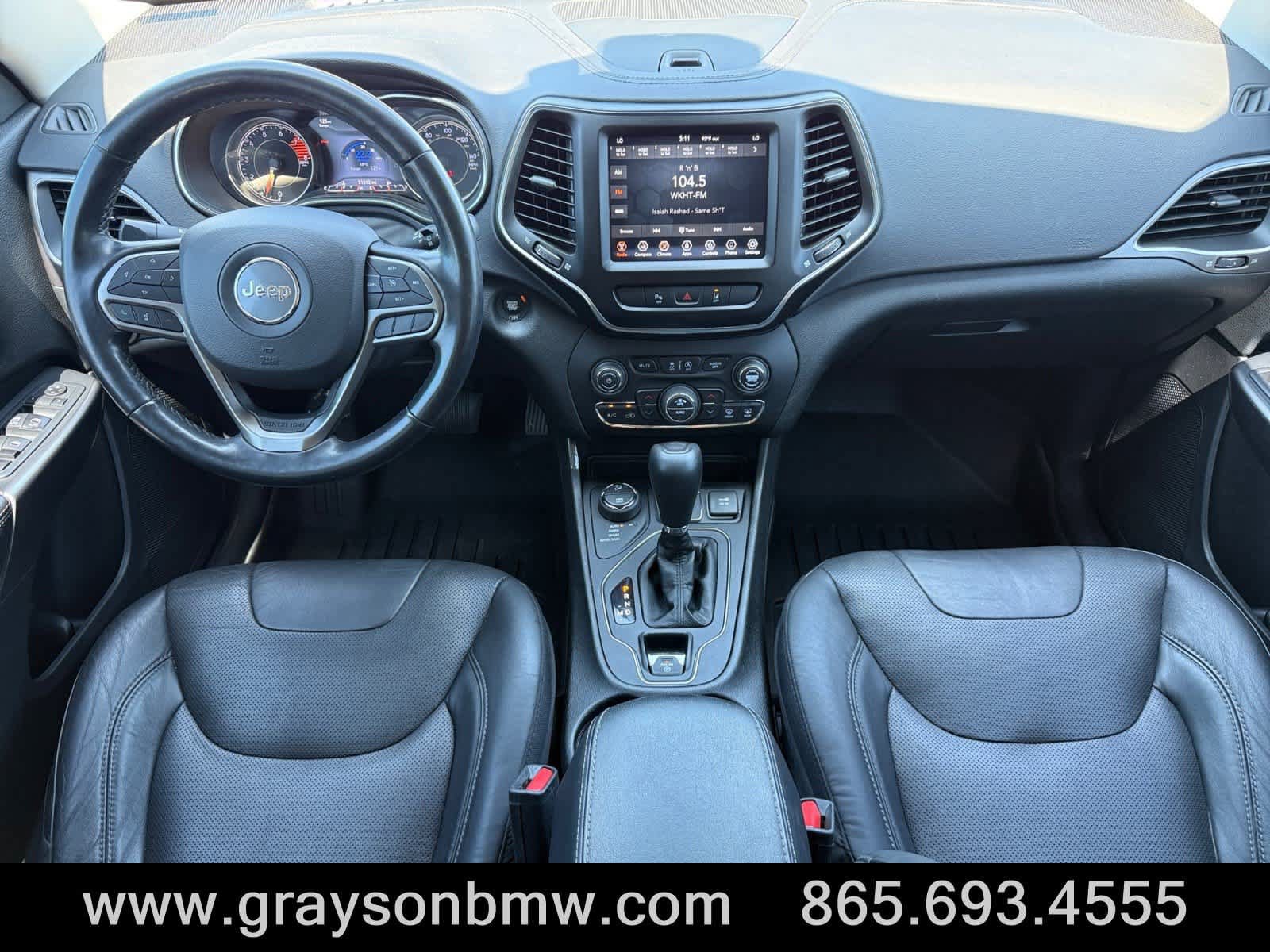 Used 2021 Jeep Cherokee Latitude Lux w/ Sun & Sound Group AWD/4WD image 21